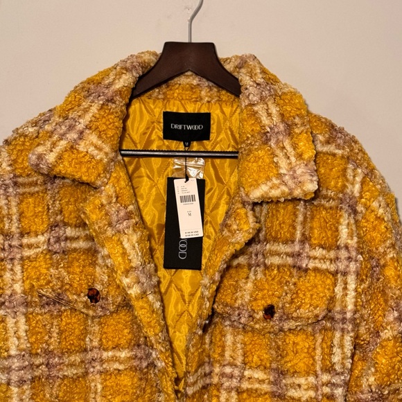 Driftwood Ryan Plaid Sherpa Shirt Jacket - Picture 2 of 9
